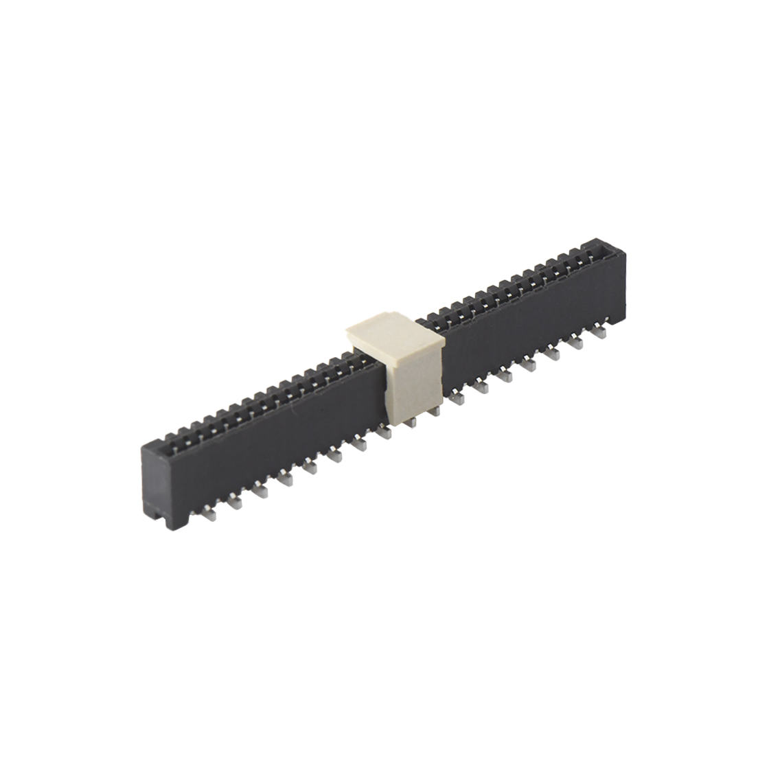 F1005 FPC FFC连接器Pitch 1.00mm 180° C型单排立贴 正脚 35Pin黑色